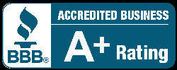 BBB Accredited Business - A+ Rating